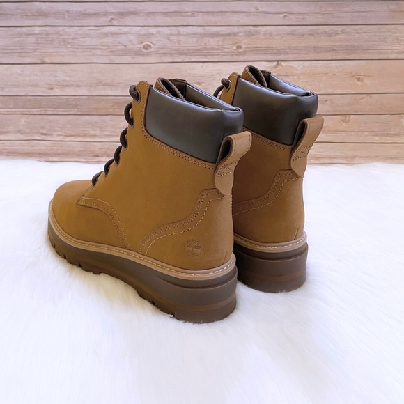 Timberland Women’s Cheyenne Valley Mid Lace-Up Wheat Hiking Boots - Picture 5 of 7